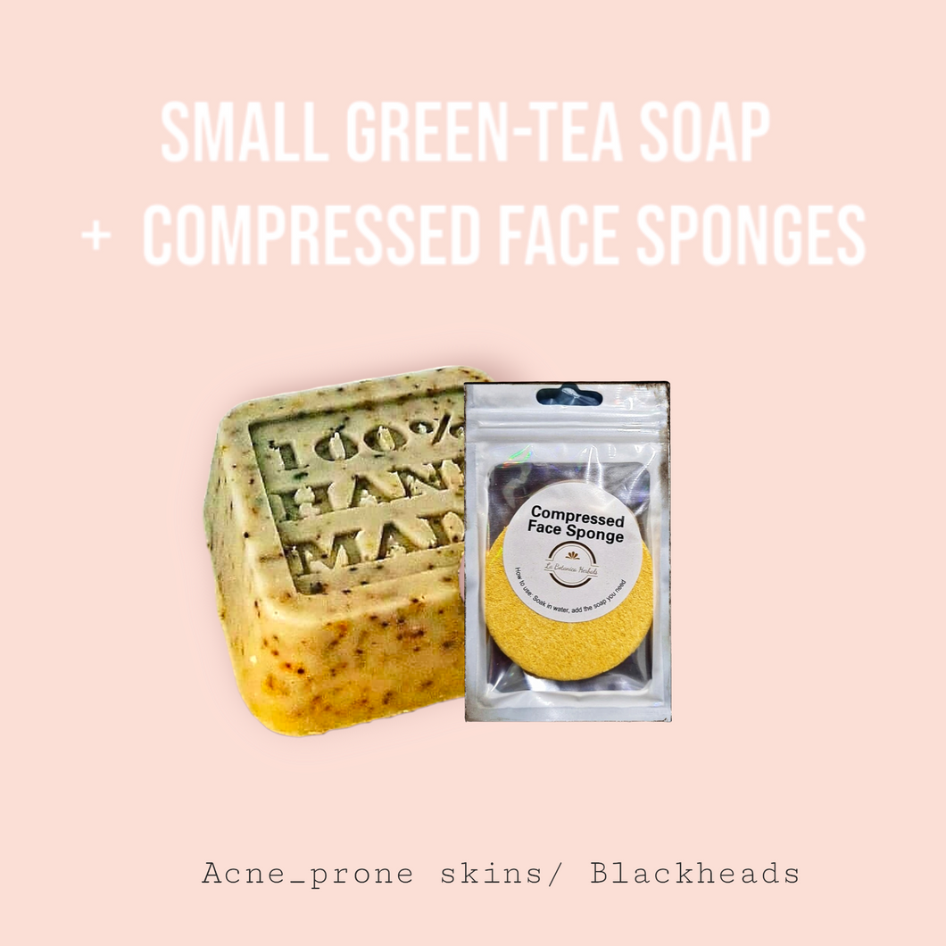 The Green Tea Soap (Blackheads/ Acne-prone)Mini Bar Soaps