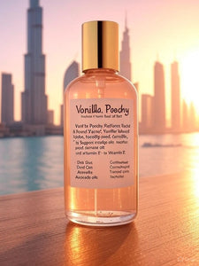 Organic Vanilla Peachy Radiance Facial Oil (herbal skincare)